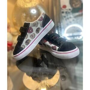 Vans T OLD SKOOL V (B9P) LOVE BLACK/PINK